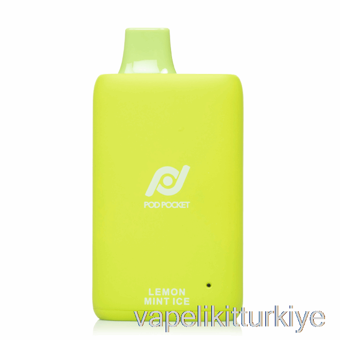 Vape Likit Pod Cep 7500 Tek Kullanımlık Limon Naneli Buz